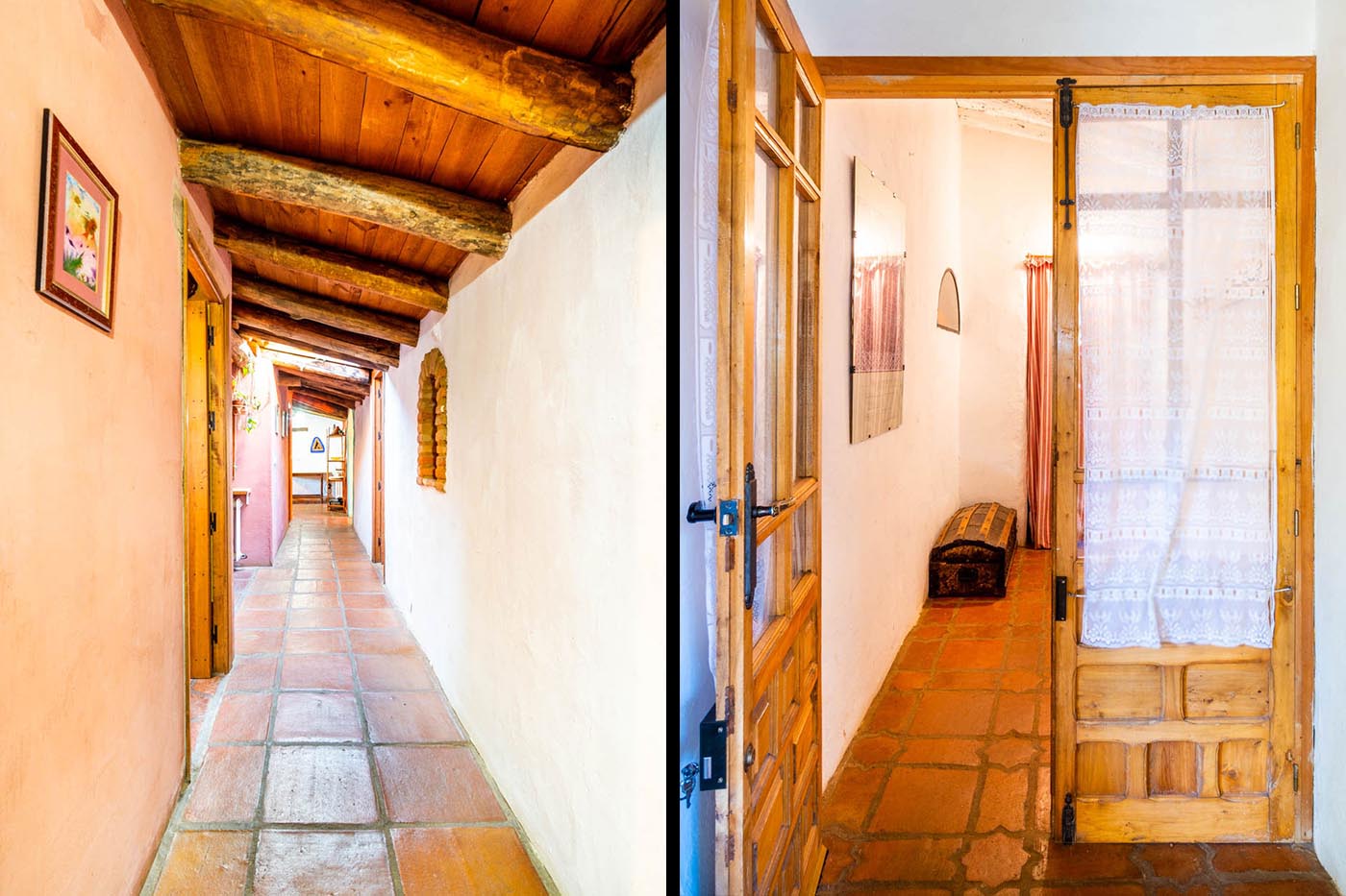 Pasillo a las habitaciones